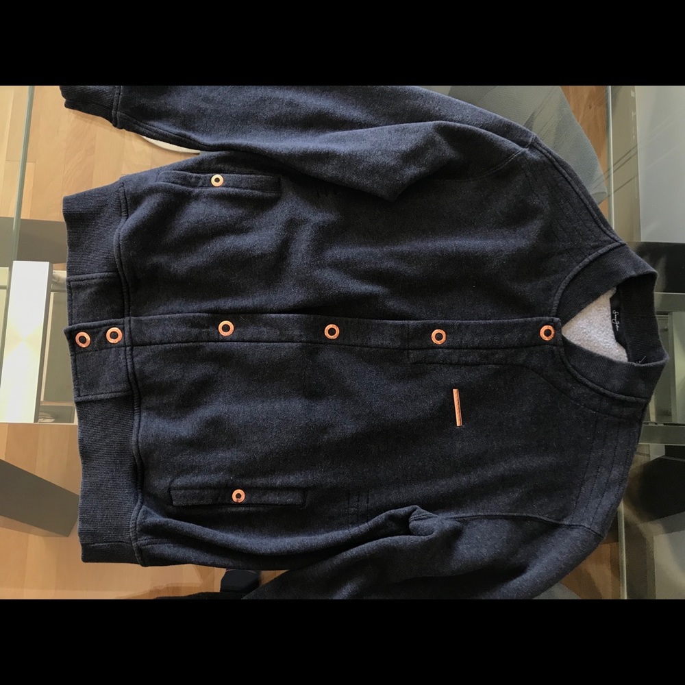 Sean John Button Crewneck